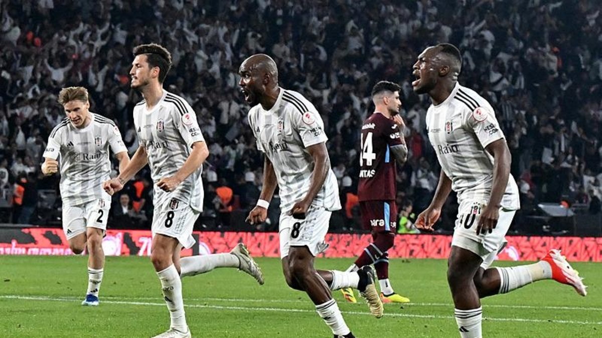 Beşiktaş 3-2 Trabzonspor MAÇ SONUCU - ÖZET