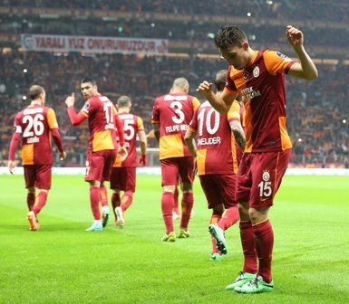 Galatasaray gol oldu yağdı
