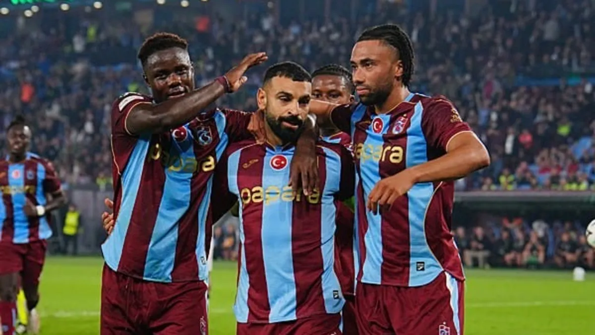 Trabzonspor'da önce Muhammed Salah sonra Franculino Dju sahnede! İşte maçın golleri...