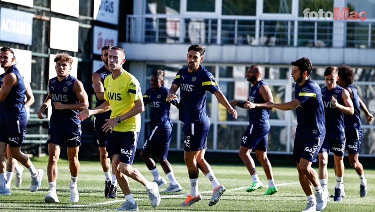 Fenerbahçe'de Dinamo Kiev hazırlıkları! 4 isim idmanda yok