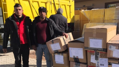 Türkiye Kayak Federasyonu'ndan depremzedelere yardım