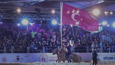 Göçebeler’de madalya yağdı