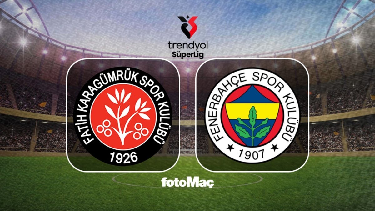 Mısırlı.com.tr Fatih Karagümrük-Fenerbahçe maçı saat kaçta, hangi kanalda?