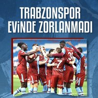 Trabzonspor evinde zorlanmadı