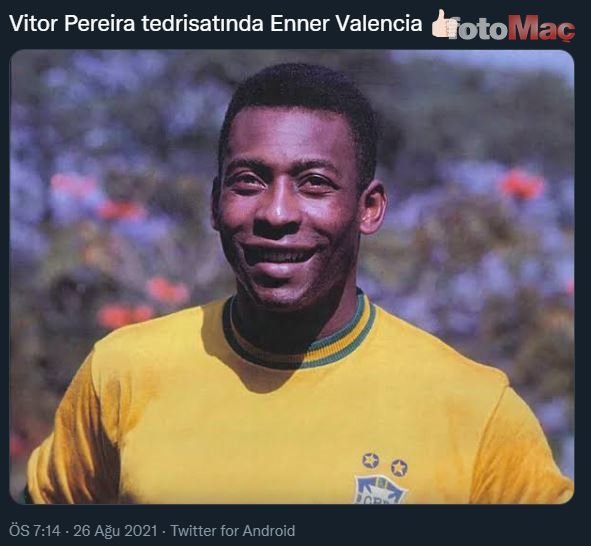 Son dakika spor haberi: Enner Valencia Helsinki - Fenerbahçe maçında şov yaptı sosyal medya yıkıldı! İşte o paylaşımlar... (FB spor haberi)