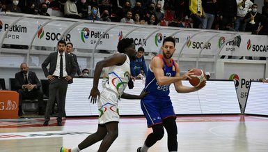 Aliağa Petkimspor - Anadolu Efes: 82-92 (MAÇ SONUCU) | ING Basketbol Süper Ligi