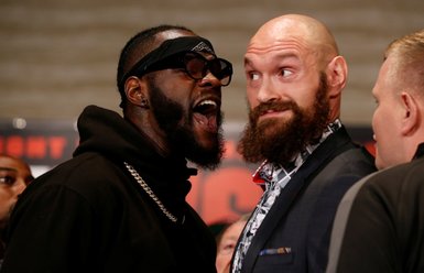 Fury ve Wilder arasında gergin anlar!