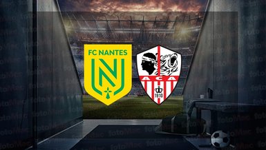 Nantes - Ajaccio maçı ne zaman, saat kaçta ve hangi kanalda canlı yayınlanacak? | Fransa Ligue 1