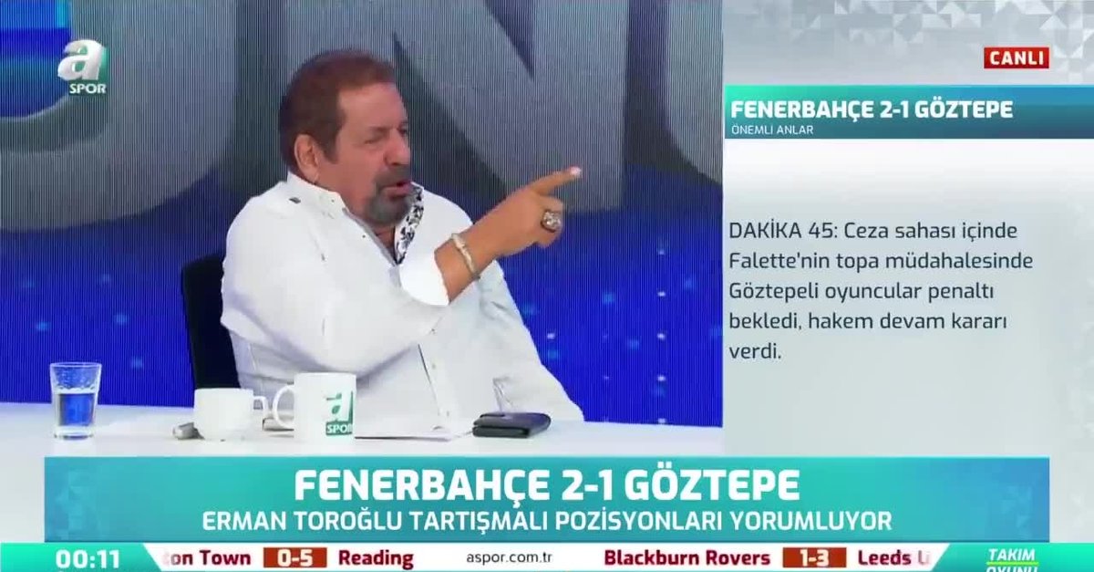 Erman Toroglu Net Konustu Pozisyon Penalti Videosunu Izle Fotomac Tv