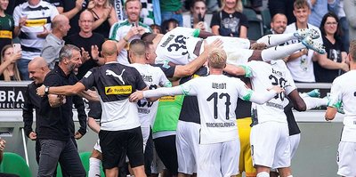 MAÇ SONUCU Borussia Mönchengladbach 2-1 Fortuna Düsseldorf ÖZET
