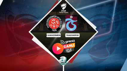 Fatih Karagümrük Trabzonspor maçı A Spor canlı şifresiz izle | Trabzonspor maçı hangi kanalda? Saat kaçta?