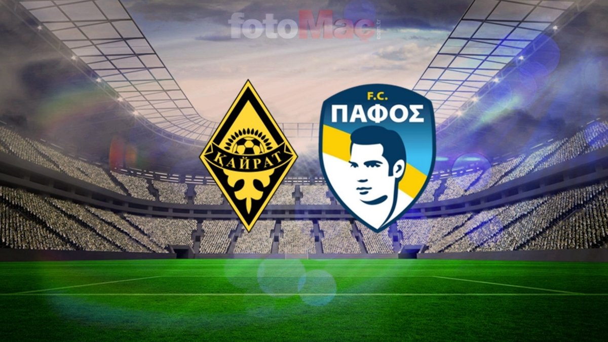 Kairat-Pafos FC maçı ne zaman, saat kaçta ve hangi kanalda? | UEFA Şampiyonlar Ligi CANLI Kairat-Pafos FC maçı ne zaman, saat kaçta ve hangi kanalda? | UEFA Şampiyonlar Ligi CANLI