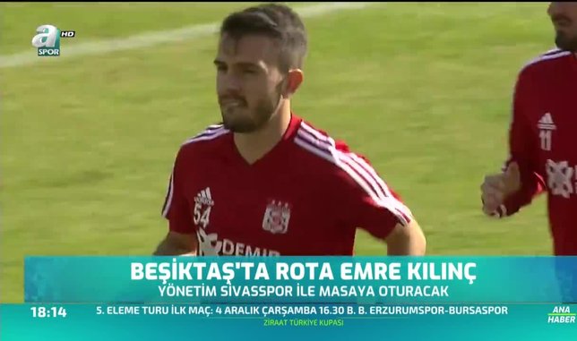 Beşiktaş'ta rota Emre Kılınç