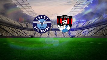 Adana Demirspor - Van Spor FK maçı hangi kanalda?
