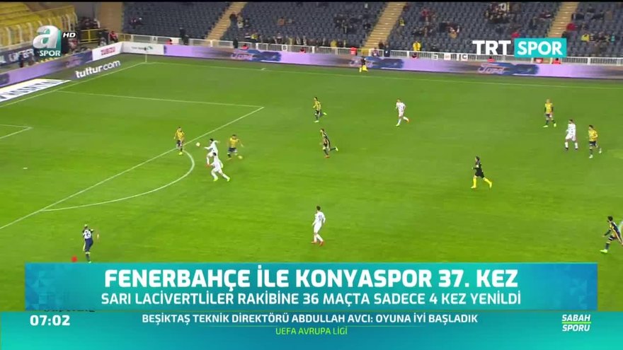 Fenerbahçe ile Konyaspor 37. kez