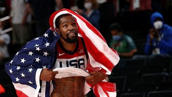 Kevin Durant olimpiyat tarihine geçti!