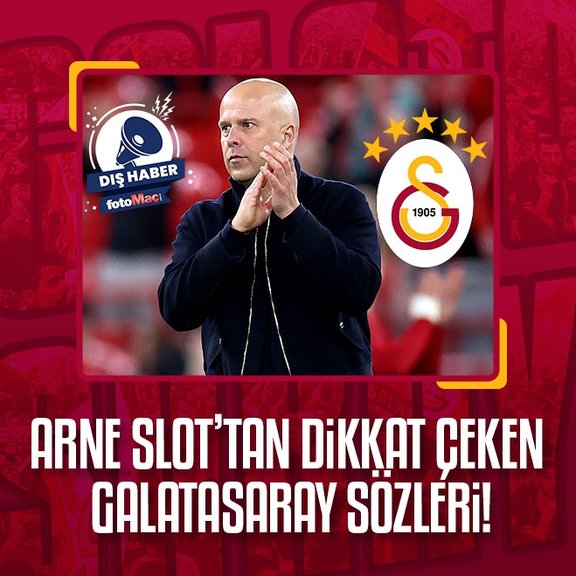 Arne Slot’tan flaş Galatasaray açıklaması!