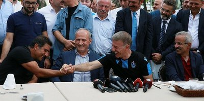 Trabzonspor'da bayramlaşma gerçekleşti