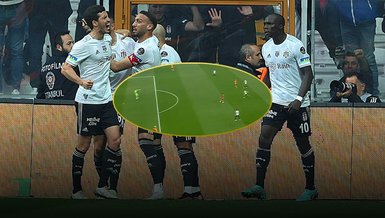 Beşiktaş Galatasaray derbisinde Oliveira'nın hatası golle sonuçlandı!