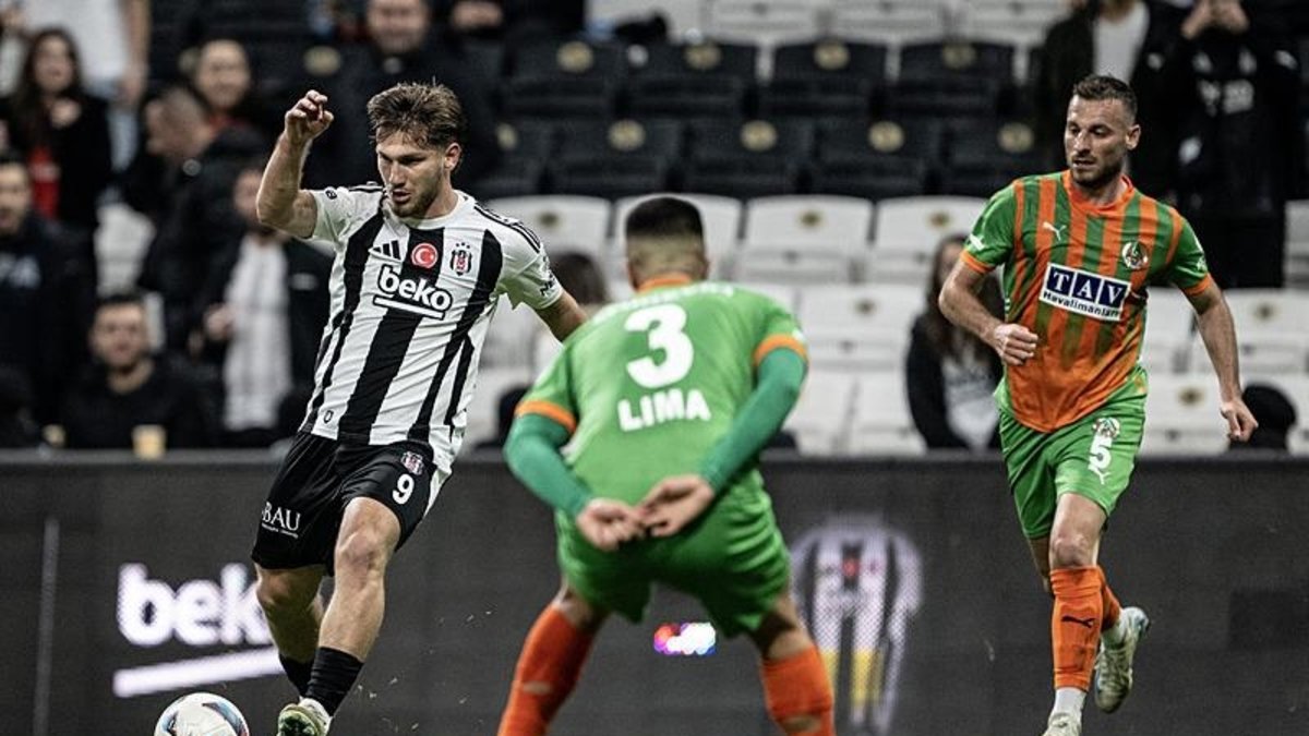 Beşiktaş 1-1 Alanyaspor (MAÇ SONUCU ÖZET) Beşiktaş evinde ağır yaralı! Son 8 maçta 1 galibiyet