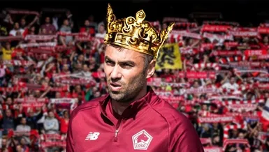 Lille'den Burak Yılmaz paylaşımı! 'Kral'