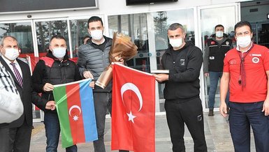 Sivas'ta Karabağ'a coşkulu karşılama