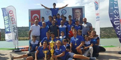 Sakarya Büyükşehir kano takımı Türkiye Şampiyonu