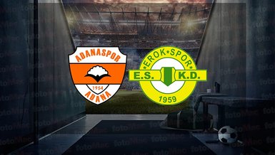 Adanaspor - Esenler Erokspor maçı ne zaman, saat kaçta ve hangi kanalda canlı yayınlanacak? | Ziraat Türkiye Kupası