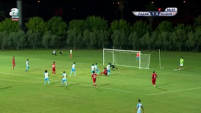>GOL l Pazarspor 1-1 Nevşehir Belediyespor
