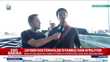 Oosterwolde'den ayrılık açıklaması!