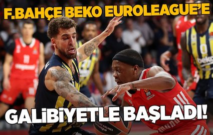 Fenerbahçe Beko galibiyetle başladı!