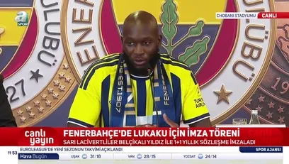 >Fenerbahçe'nin yeni transferi Romelu Lukaku açıklamalarda bulundu | İZLE