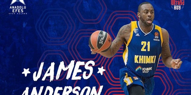 Anadolu Efes, James Anderson'u transfer etti