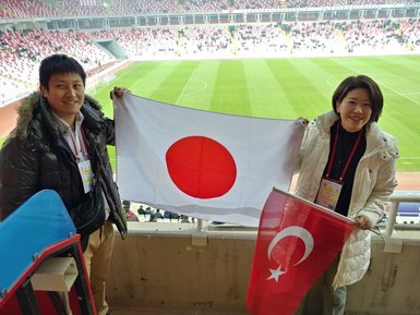 Japonlar, Sivas - Galatasaray maçına akın etti!