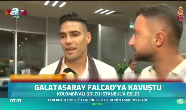 Galatasaray Falcao'ya kavuştu