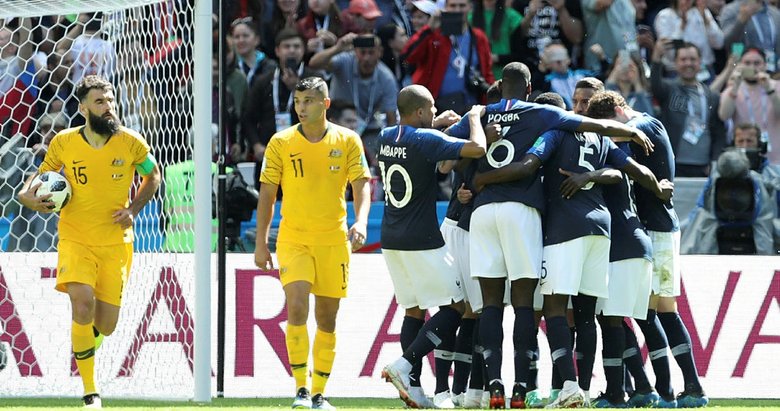 2018 Dünya Kupası C Grubu maçında Fransa Avustralya'yı 2-1 yendi l MAÇ SONUCU