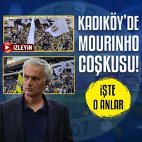 F.Bahçe taraftarları Mourinho için Kadıköy'de!