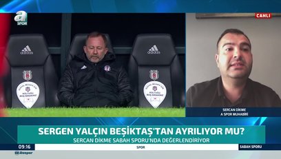 >Sergen Yalçın Beşiktaş'tan ayrılıyor mu? İşte yaşananlar