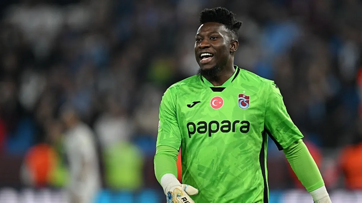 UEFA Konferans Ligi hesabından Andre Onana paylaşımı!