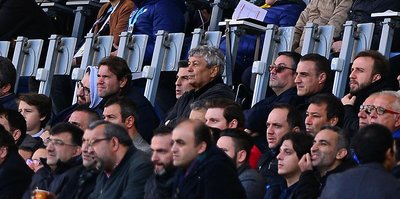 Lucescu yine tribünde