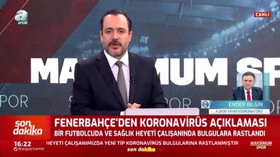 Son dakika: İşte Fenerbahçe'de testi pozitif çıkan oyuncunun son durumu