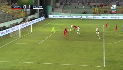 >GOL | Türkiye U21 0-1 İrlanda U21