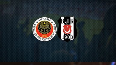 Son dakika: Gençlerbirliği Beşiktaş maçında ilk 11'ler belli oldu!