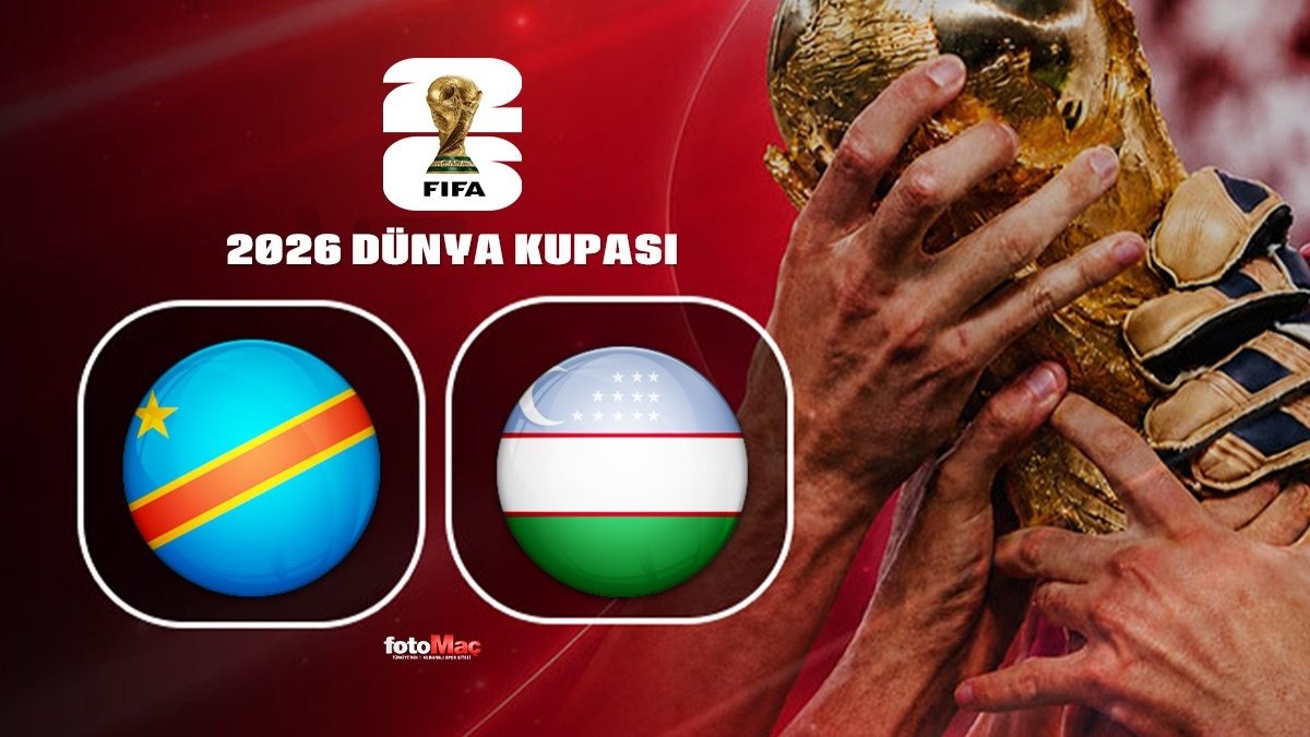Demokratik Kongo Cumhuriyeti-Özbekistan maçı CANLI İZLE | 2026 Dünya Kupası CANLI MAÇ