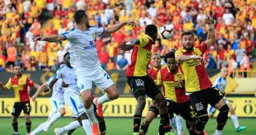 Göztepe - Ankaragücü maçından kareler