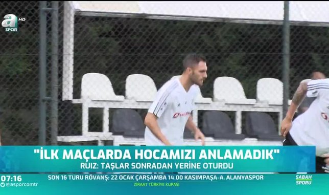 Beşiktaşlı Victor Ruiz: Taşlar sonradan yerine oturdu
