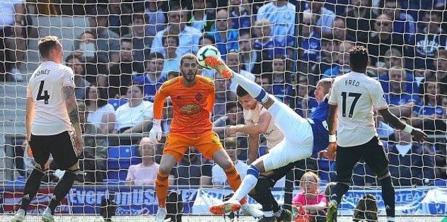 Everton 4-0 Manchester United | MAÇ SONUCU - Maç Özeti - Cenk Tosun...