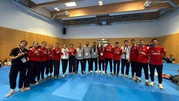 Milli taekwondocular zirvede!