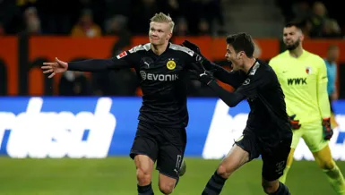 MAÇ SONUCU Augsburg 3-5 Borussia Dortmund