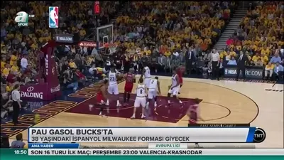 >Pau Gasol Milwaukee Bucks'ta